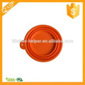 Diferentes cores reutilizáveis ​​Silicone Pet Foldable Bowl